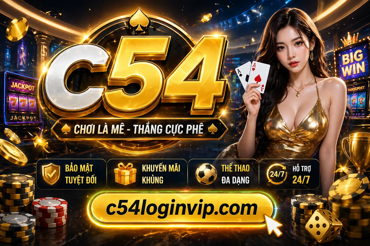 Đội ngũ hỗ trợ khách hàng chuyên nghiệp của c54